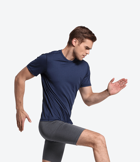 Dry Fit T-Shirt (Navy Blue)