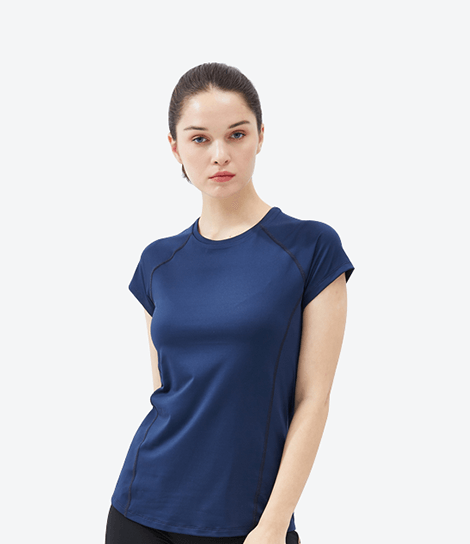 Dry-Fit T-shirt (Navy Blue)